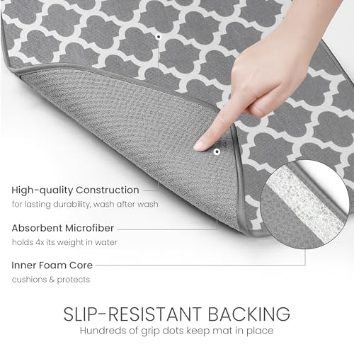 Dish Drying Mat (Trellis / 17" x 24")