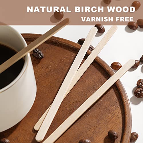 500pcs Wood Coffee Stirrer Sticks (500PCS | Unwrapped)