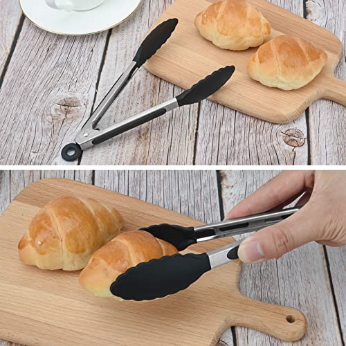 Serving Tongs Kitchen Tongs (7 Inch(4 Pack))