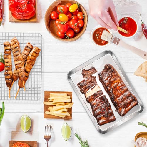 Baking Sheet with Wire Rack Set (12.5"x9.5")