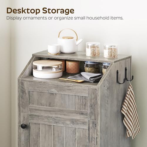 Trash Cabinet (Greige / 1 x 10 Gallon)