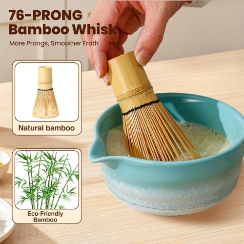 Matcha Whisk Set (Mint Green)