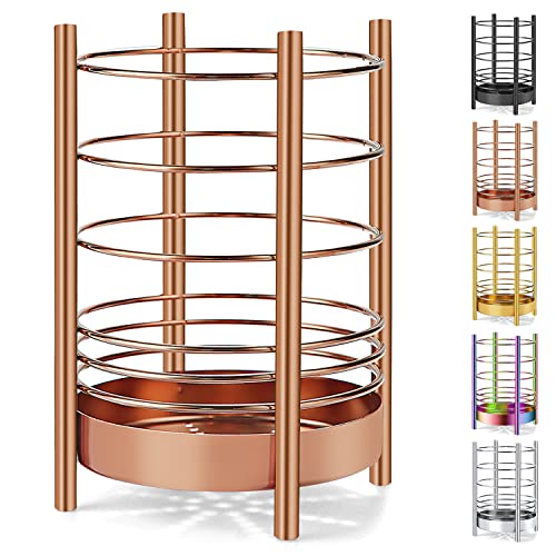 Copper Kitchen Utensil Holder for Kitchen Counter (5. Copper)
