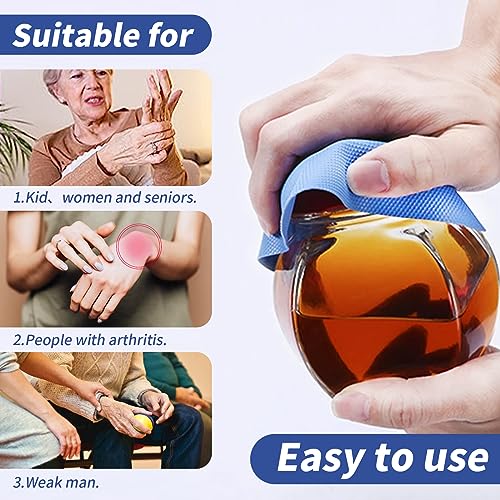 4PCS Rubber Jar Opener Gripper Pads for Seniors (Blue&Green)