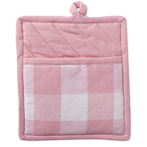 Buffalo Check Kitchen Collection (Potholder / Pink &White)