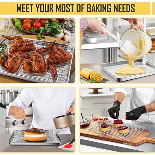 12.5” Baking Sheet Pan with Rack (12.5")