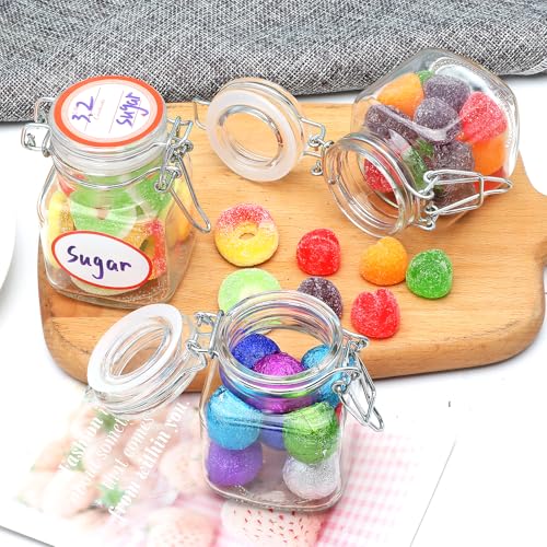 4 oz Spice Jars with Labels (25 pack)