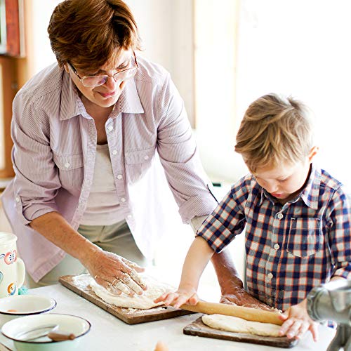 French Rolling Pin (Rubber Wood Rolling Pin)