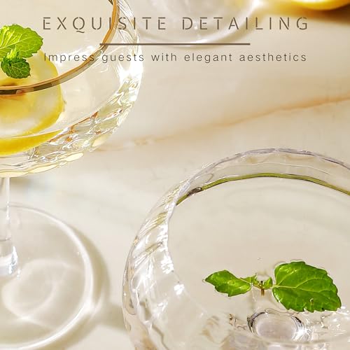 Coupe Glasses Set of 4 (Coupe Glasses)