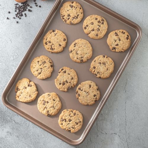 13 x 18 inch Nonstick Half Sheet Pan 2 (18'' Sheet Pan 2-Pack)