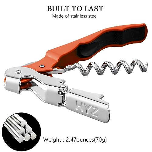 2 Pack Wine Opener (Orange)