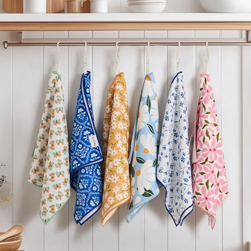 Waffle Kitchen Towel Set of 2 (Butterfly Gingham)