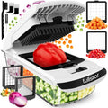 Pro Original Vegetable Chopper Kitchen Prep Tool (White / 2 in 1)