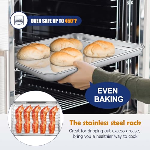 16” Baking Sheet Pan with Rack (16")