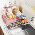 Dish Drying Rack (Pink)