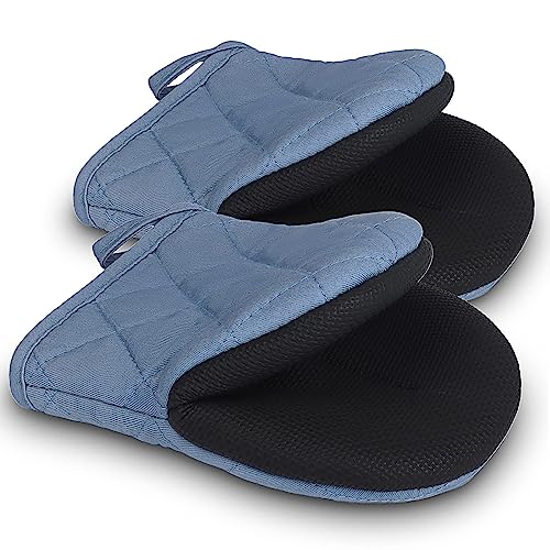 Mini Oven Mitts 2 (Sky Blue / 2 Pieces Set)