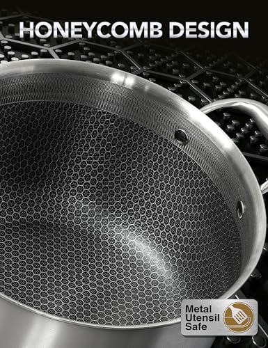 Tri ply Stainless Steel Stock Pot (10 Quarts)
