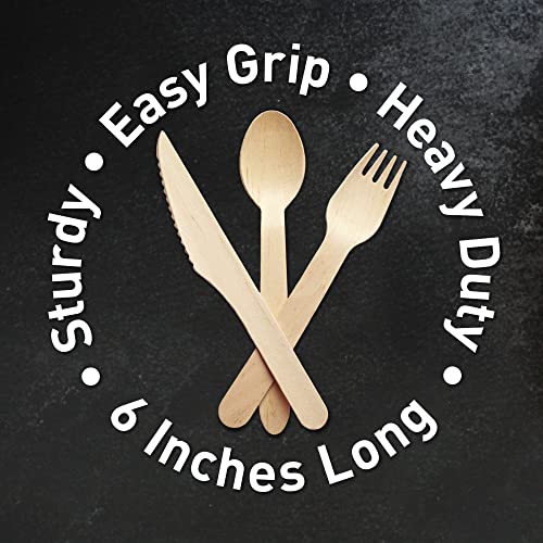 Disposable Wooden Cutlery Set
