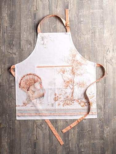 Aprons for women with Pocket 100% Cotton Pack of 1 (147 - Giving Thanks)
