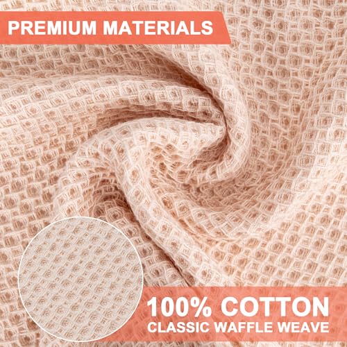 Kitchen Towels 8 (Beige / 12 x 12 - 8 Pack)