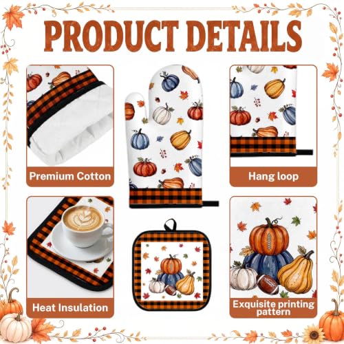 Thanksgiving Kitchen Decor Set (Thanksgiving Turkey)