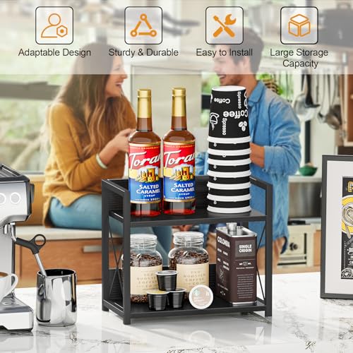 Kitchen Counter Shelf (Small / Black)