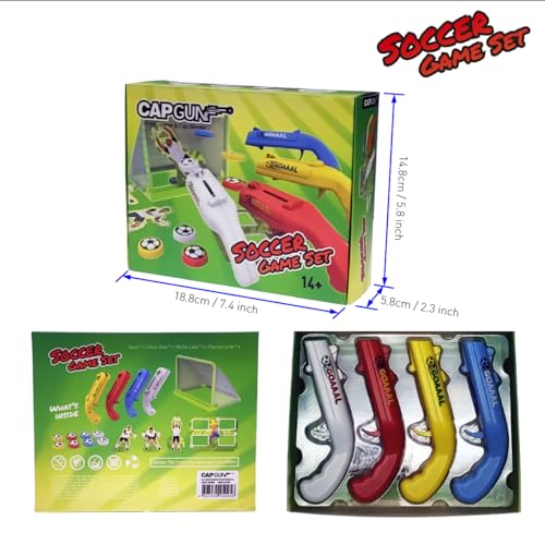 Cap Shooting Bottle Opener Gun (Blue red white yellow)