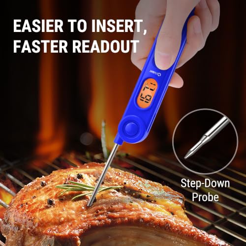 TempSwift Digital Meat Thermometer for Cooking (Blue)