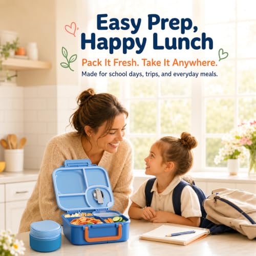 Bento Box for Kids (Blue)