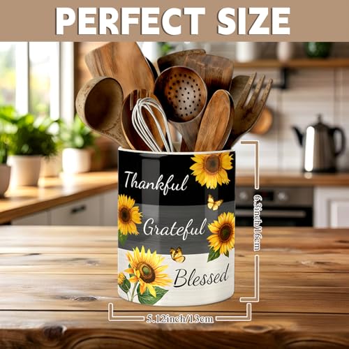Sunflower Kitchen Utensil Holder