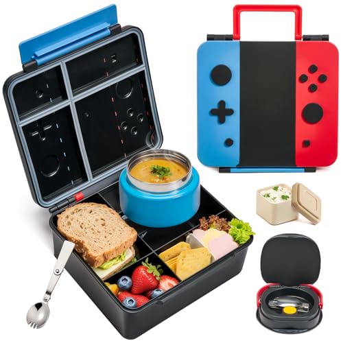 Game Bento Box for Kids (Blue-Red)