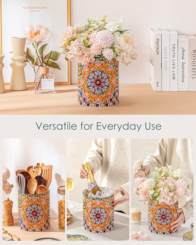 7.3"+5.5" Utensil Holder (Regal Bloom)
