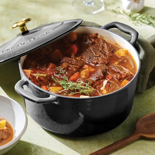 Bestow Enameled Cast Iron 5.5 (Dutch Oven (5.5-qt) / Smoke)