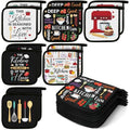 12 Pcs Pot Holders with Pocket (Bright Color / Farmhouse)