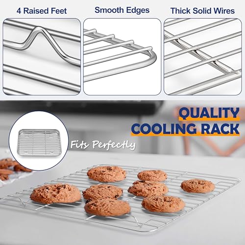 10.4” Baking Sheet Pan with Rack (10.4")