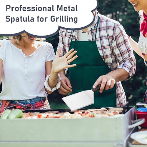 Metal Spatula Set (ABS Handle / Solid)
