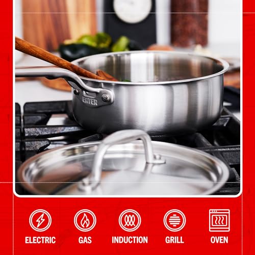 x Eater 2 Quart Saucepan with Lid (2 Quarts)