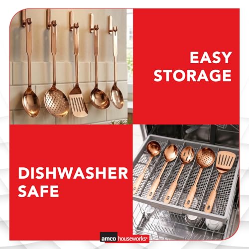 5 Piece Utensil Set (Copper)
