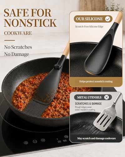 Cooking Spoon (Black & Gray)