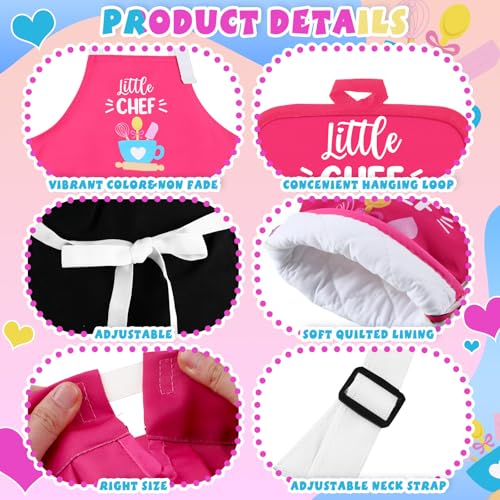 8 Pcs Adults Kids Matching Kitchen Set