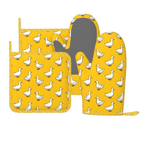 Oven Mitts and Pot Holders Set (A0967)