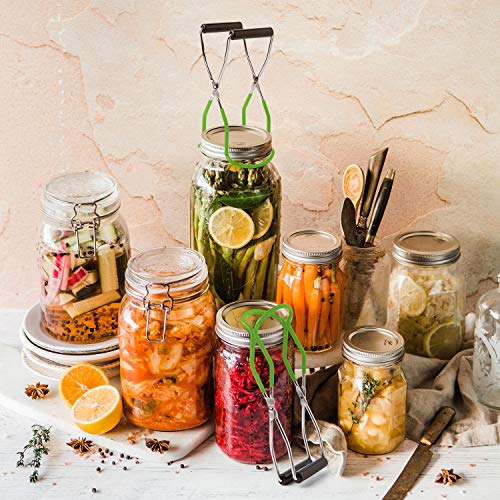 Canning Jar Lifter Tongs (Green)
