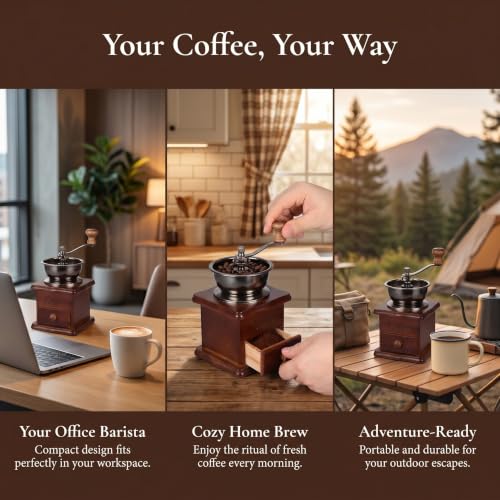 Vintage Manual Coffee Grinder