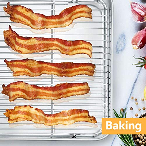 Baking Cooling Rack Set of 2 (16.6” x 11.6”)