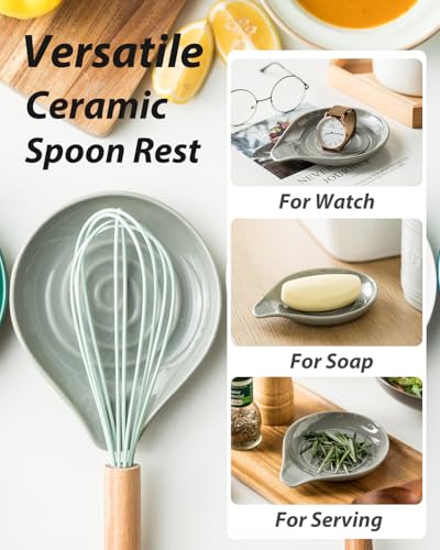 Spoon Rest for Stove Top (1.Gray)
