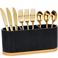 Countertop Silverware Holder (Black)