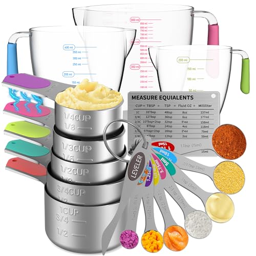Measuring Cups and Spoons Set