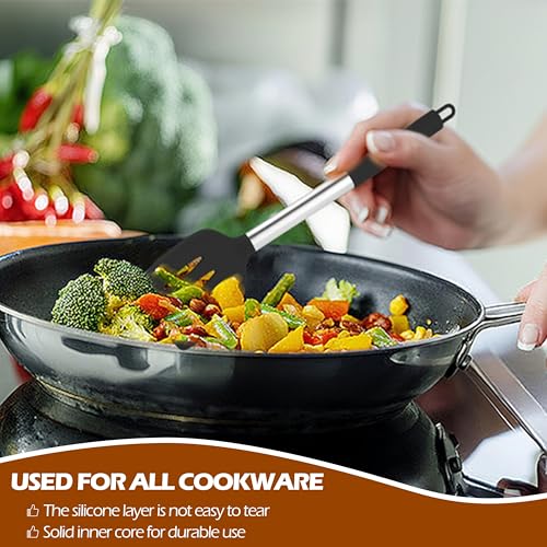 29 PCS Silicone Cooking Utensils Set (Black)