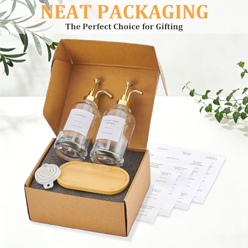Coffee Syrup Dispenser (Gold)