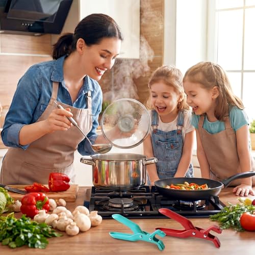 6 Pcs Hot Plate Grippers Multi Function Anti Scald Bowl Holder Clip Non